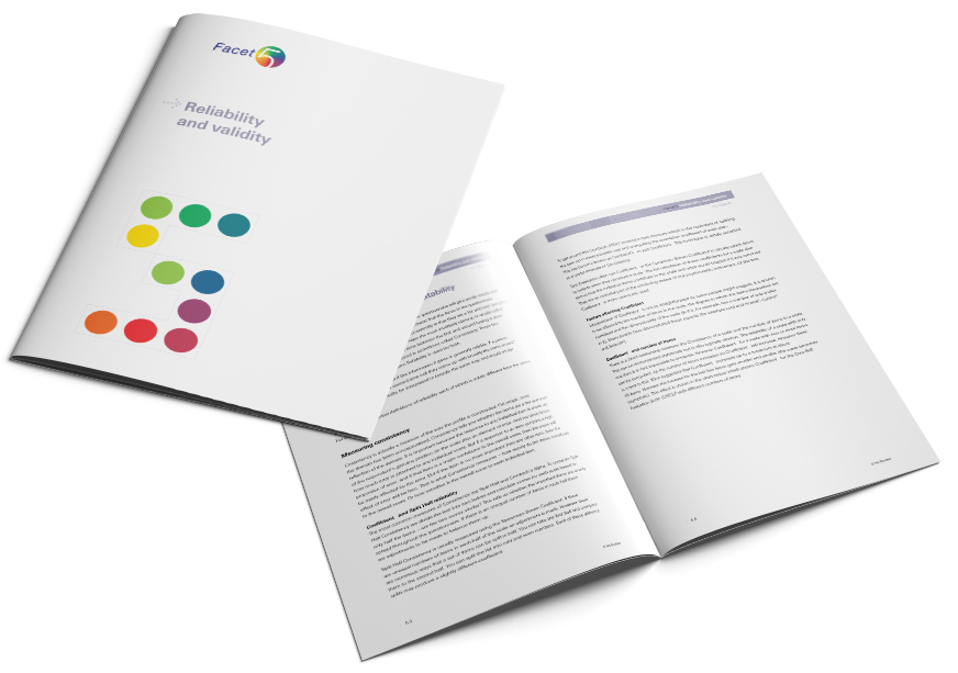 Reliability-and-validity-Brochure-Mockup-1 Facet5 Reliability and validity brochure