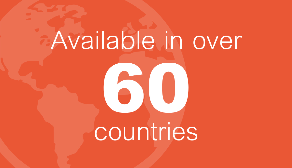 Facet5 is available in over 60 countries
